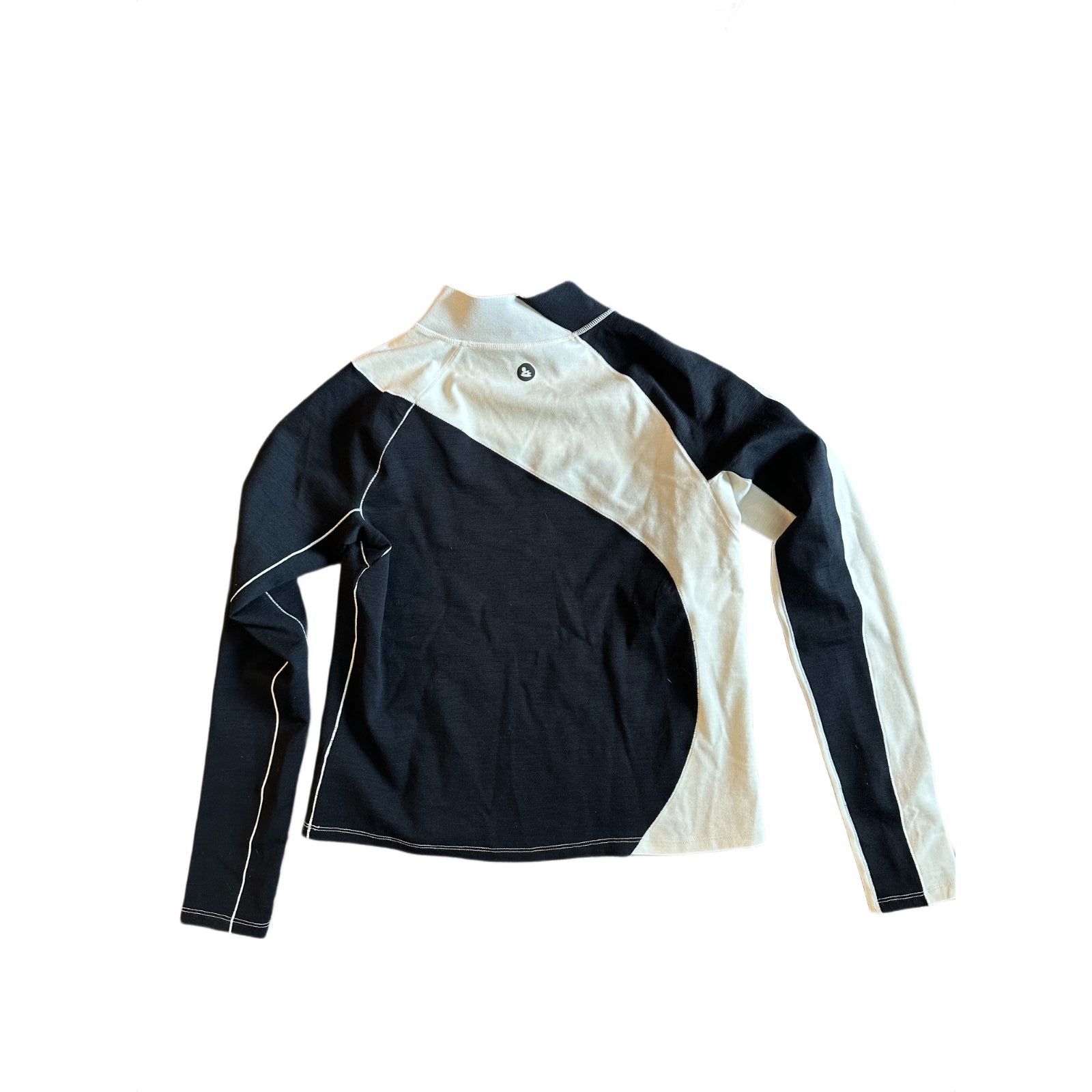 Seniq Wool Sculpt Merino Baselayer Mock Neck After Dark Large — image 3 of 8